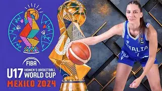 Olivia Ostoni World Cup MEXICO 2024 🎥 Highlights FIBA World Cup U17 🏀