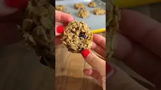 Бананово-овсяное печенье из 5 ингредиентов!