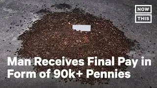 Ex-Employee Receives Last Paycheck in Pennies