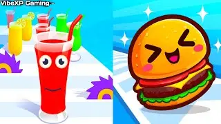 Food Run 🍕 vs Juice Run 🧃 | Most Satisfying Game 2026