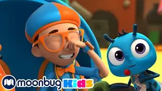 Blippi Wonders en Français | L'aventure du camion poubelle! | Dessin Animé | Vidéos Pour Enfants