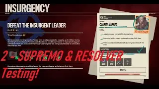 FARCRY 6 - 2ND INSURGENCY MISSION (Clarita Vargas)PLUS testing SUPREMO & RESOLVER Weapons