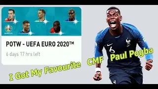 Pes 2020  Potw -Uefa Euro 2020 Pack Opening 20-08-2020 || I Got Paul Pogba || Lm10PES