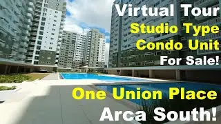 For Sale:  Brand New Studio Unit in One Union Place at ARCA SOUTH!
