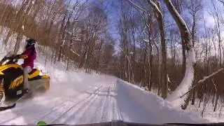 Snowmobile Indian Lake NY | Cedar River Road
