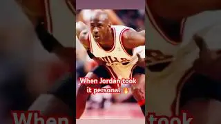 Michael Jordan took it personal 🔥 #shorts #nba #michaeljordan #magic