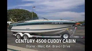 Century 4500 Cuddy Cabin Boat Tour by South Mountain Yachts