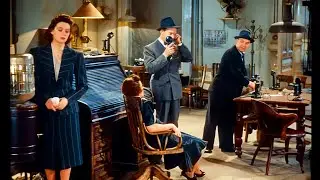 Adapted from the Broadway Play The Front Page | 1940s Classic Hollywood Comedy | Full Movie