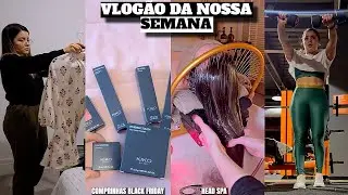 COMPRINHAS DA BLACK FRIDAY, FIZ HEAD SPA, ORGANIZANDO O AP&Ecirc; e muito mais &hearts; - Bruna Paula
