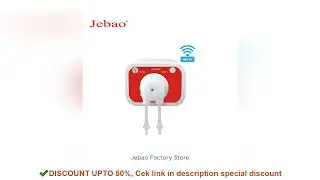 Jebao Doser 3.1 Smart WiFi App Control Automatic Dosing Pump for Saltwater or Freshwater Aquarium Fi