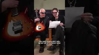 Enter To Win SATCHVAI Private Meet & Greet, Dinner + More w/ Joe Satriani and Steve Vai