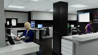 Medical Malpractice Patient Monitoring 3D animation