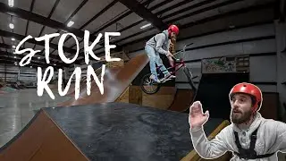 Занятие в крытом парке в Stoke Run