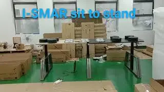I-smar sit to stand meeting table