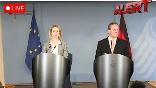 Berlin Briefing LIVE: Boris Pistorius and Kaja Kallas Hold Press Conference On EU Defence Posture