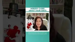 Nobody cares about your certs - positioning to profit by patty dominguez #shorts
