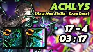 [엘소드/Elsword INT] Achlys | Concert Mania [17-4] | 3:17 (New Mod Skills + Drop Rate)