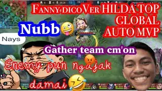 HILDA COVER TOP GLOBAL FANNY || pro assasin || #pro #HILDA