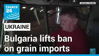 Bulgaria lifts ban on Ukraine grain imports &bull; FRANCE 24 English