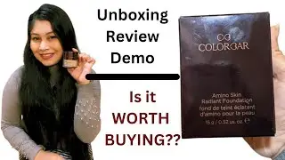Colorbar amino skin radiant foundation review #colorbarcosmetics #bestfoundationforoilyskin