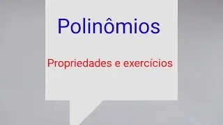 DIVISÃO DE POLINÔMIOS (TEOREMA DE D'ALEMBERT).