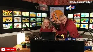 Cut Small Glass Circles, Glass Chat + Q&A