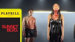 Nicole Scherzinger in Sunset Blvd - curtain call - 10/2/24