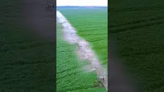 How the center pivot irrigation system work?