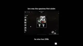 spectre&rsquo;s first victim #roblox #forsaken #gubby #shedletsky #1x1x1x1 #dieofdeath #memes #rblx #1x1