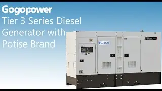 Gogopower 100KVA Soundproof diesel generator with Potise Brand