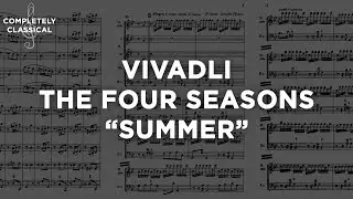 Vivaldi - Four Seasons - Summer (Sheet Music)