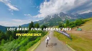 GoPro DRONE FPV: Loic Bruni - FINAL | Leogang | 2023 UCI Downhill MTB World Cup / DRONEMAIL