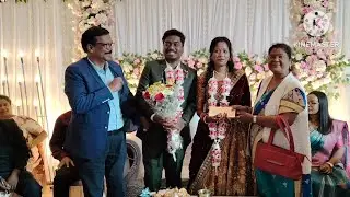 Grand Wedding Reception 🥳 Basant Abhishek और Reshma Beak#bokaro 
