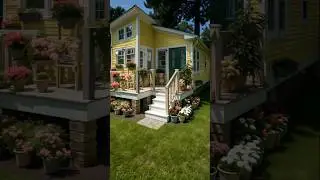 Relaxing Home, Cozy Cottage Vibes with Vintage Decor and Nature Views