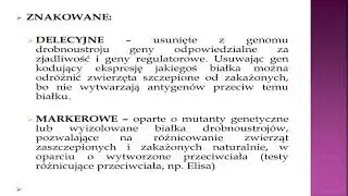 AE14, szczepienia