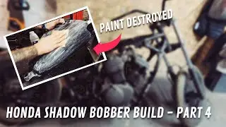 Honda Shadow Bobber Build | Part 4 - Filling the Tank