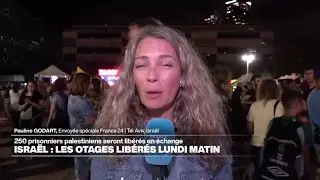 Compte &agrave; rebours en Isra&euml;l avant le retour des otages de Gaza &bull; FRANCE 24