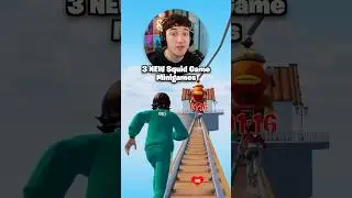3 Squid Game Minigames in Fortnite!