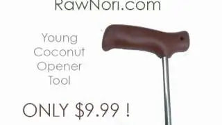 Coconut Opener Tool - Drill Tap Knife for Young Coconut Water