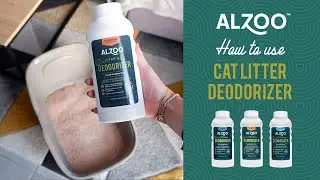 How to use ALZOO&trade; Cat Litter Deodorizer?