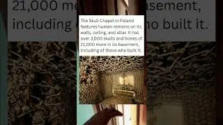 One of Europe's creepiest chapels made with bones