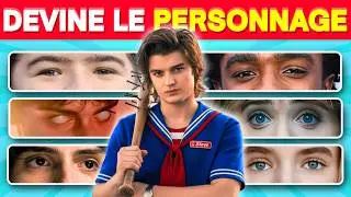 Devine les PERSONNAGES de Stranger Things Gr&acirc;ce &agrave; leurs YEUX 👁️👁️ En 3 secondes 😈🎃