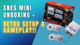 UNBOXING the SNES Mini &ndash; Retro Setup + Gameplay!