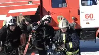 развертывание звена ГДЗС пожарного расчета
