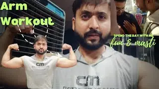 Serious Pump, Crazy Fun 💪😆 | Gym Arm Day Vlog
