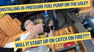 How to install a high pressure fuel pump in a 24 Hours of Lemons race car!