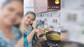 Sarso ka saag at Home #Food#heath recipe #tasty food 