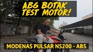 Modenas Pulsar NS200 + ABS - 2020 | Abang Botak test motor pulak!