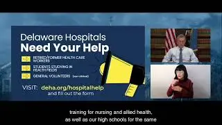 Delaware hospitals seeking help