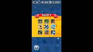 Super Mario Run Walkthrough - World ★-9 (Mission to Unlock included, All Coins, Toadette Gameplay)